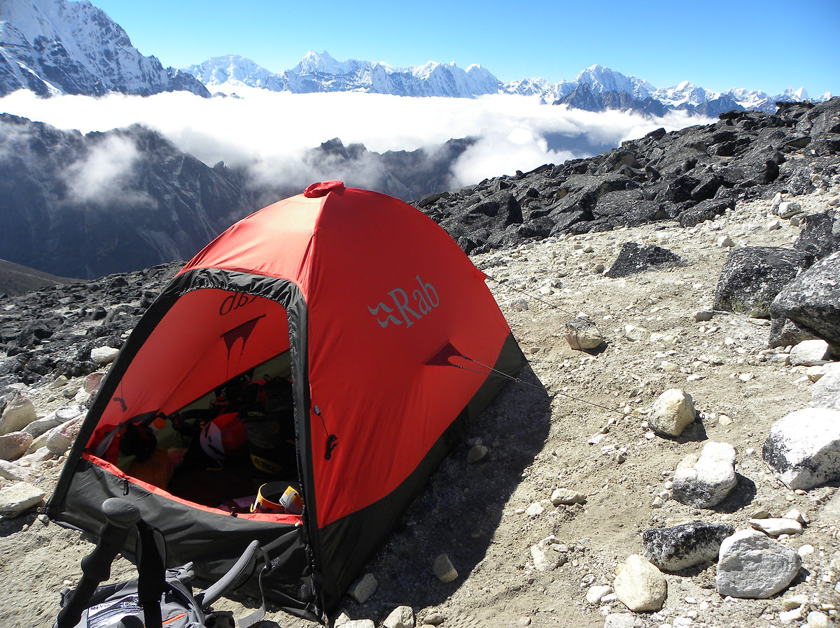 Ama Dablam camp 1