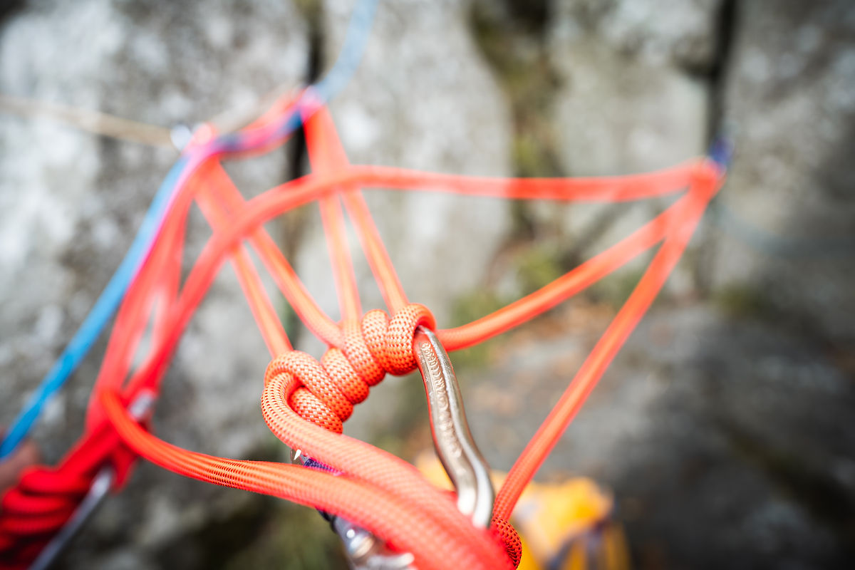 Building climbing anchors