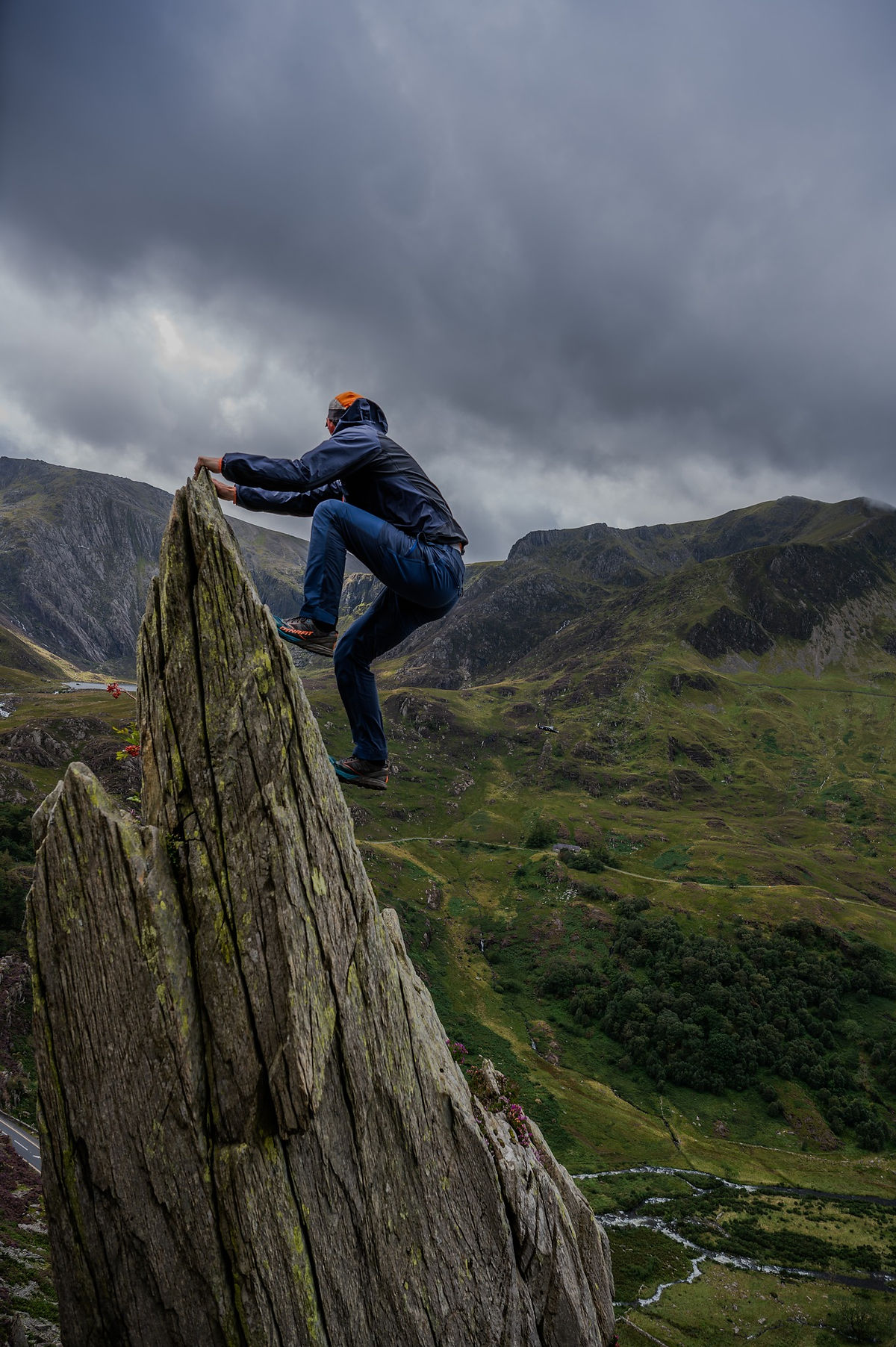 Climbing North Wales
