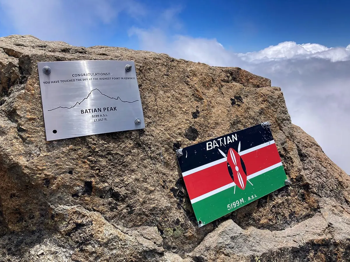 batian peak