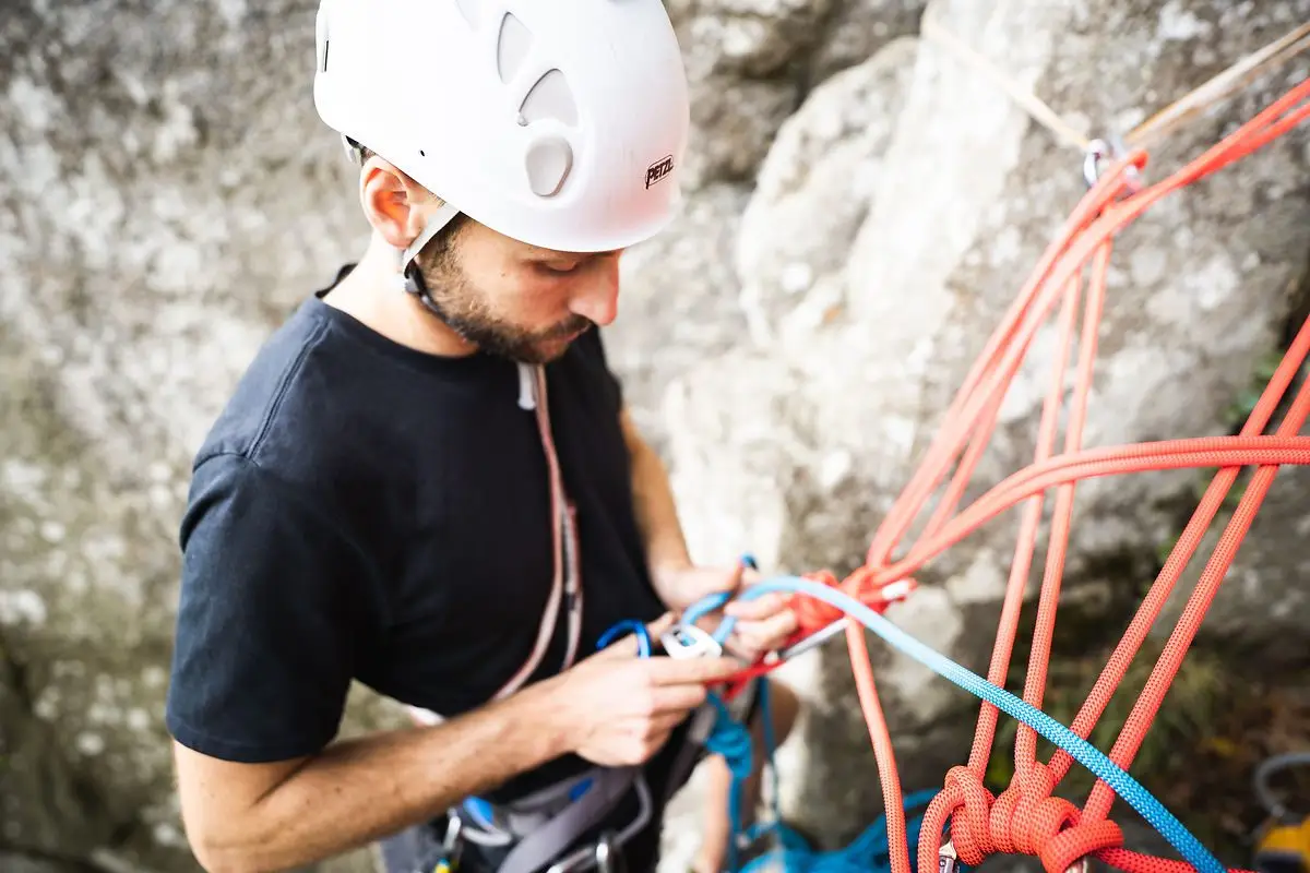 Outdoor climbing